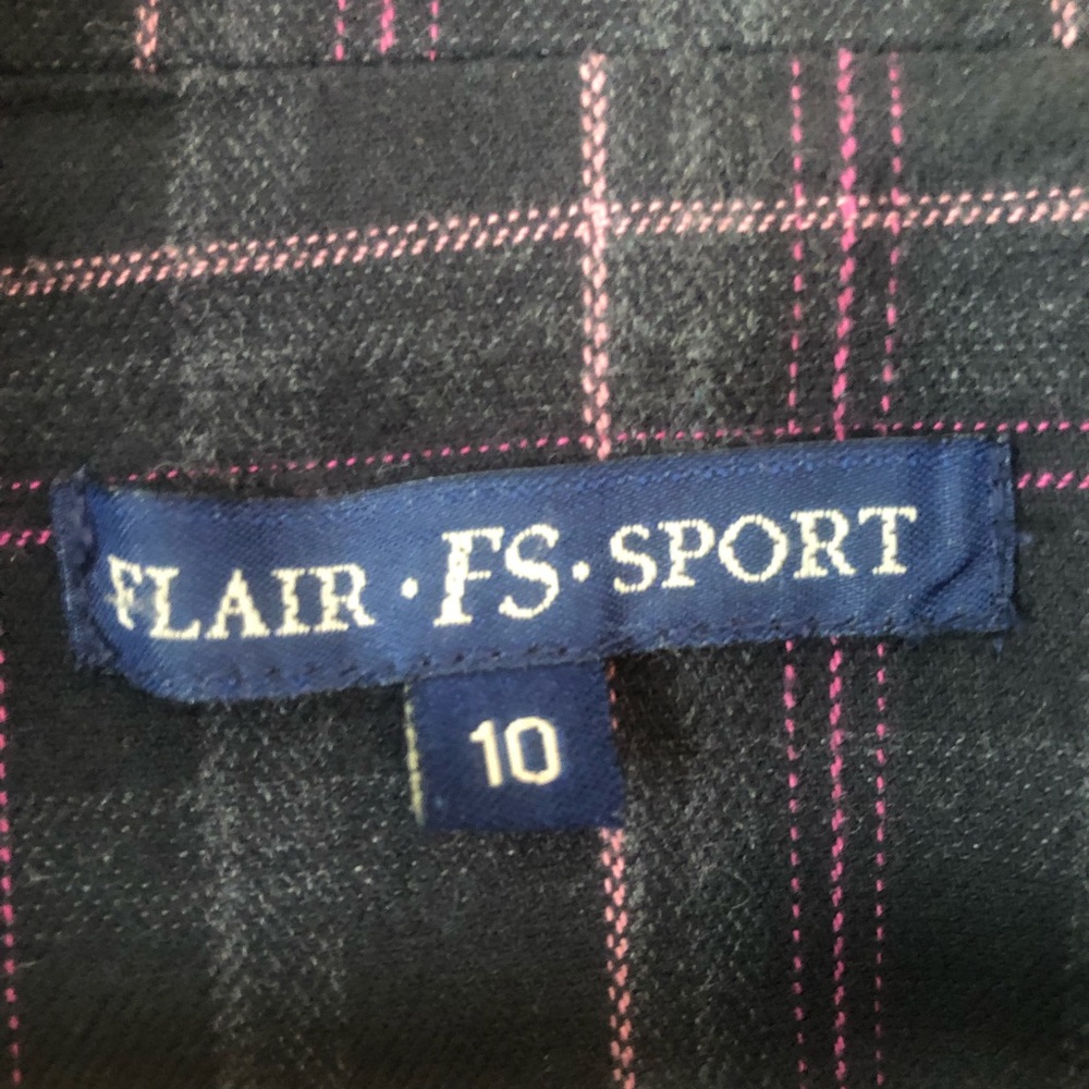 Hip-length plaid jacket - Picture 7 of 9